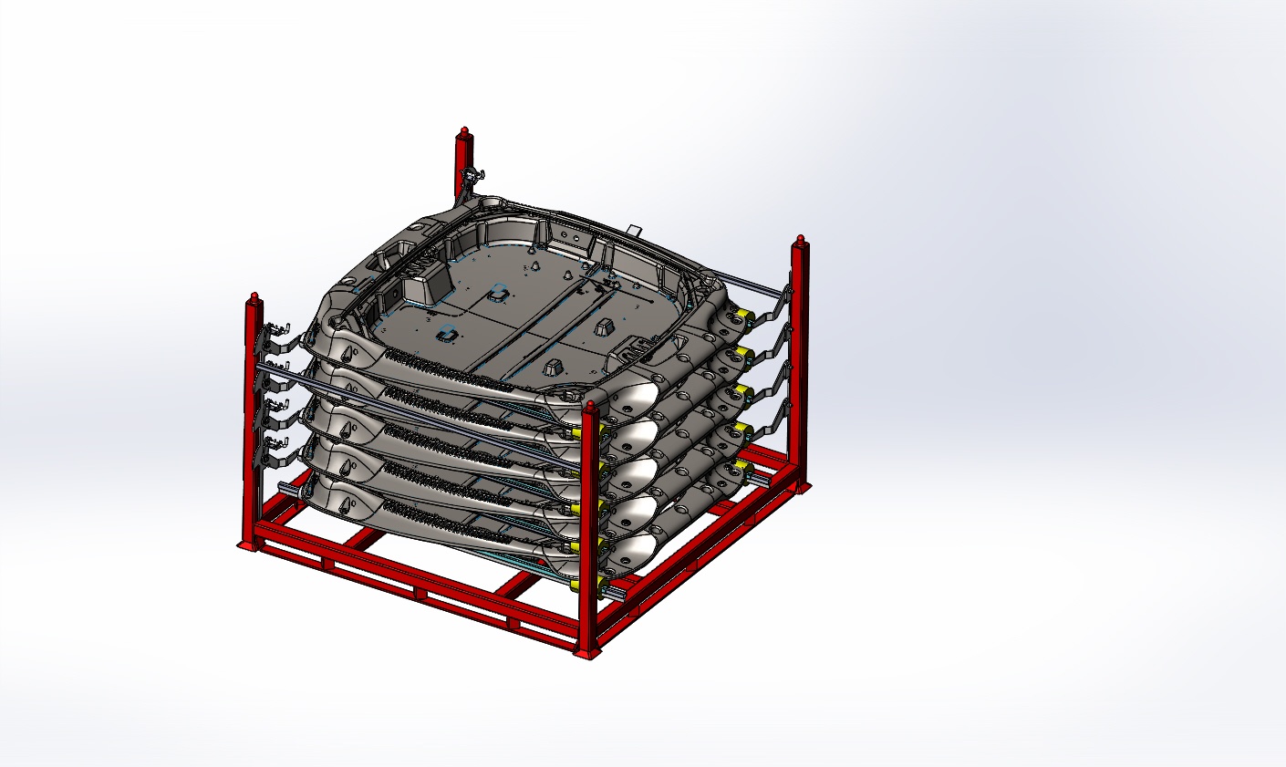 Industrial Storage Racks for Agriculture Equipment Industry
