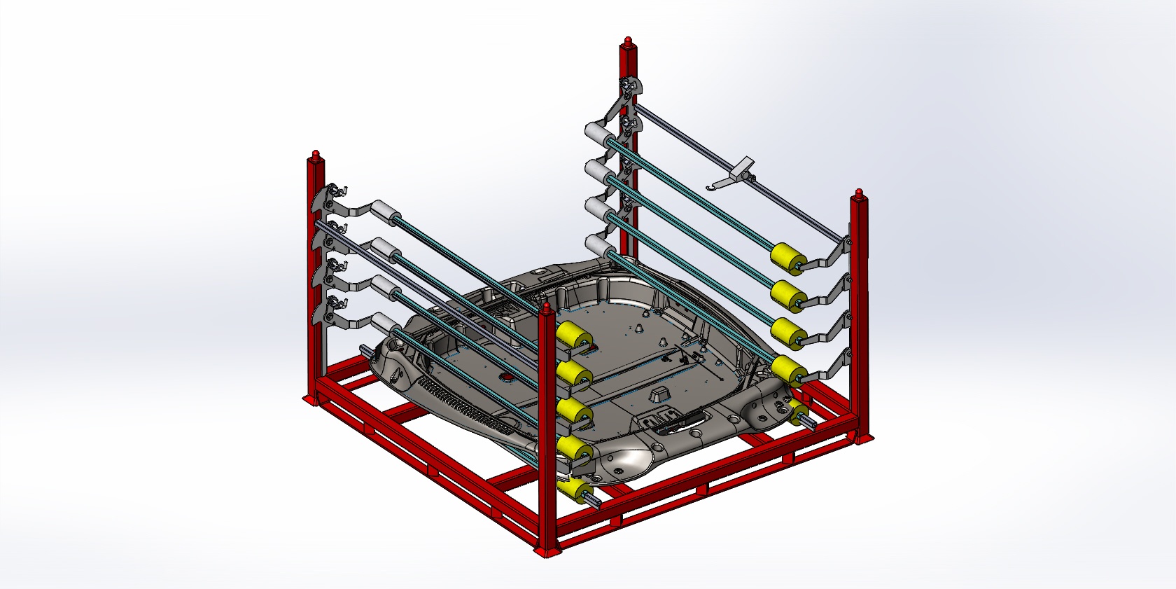 Industrial Storage Racks for Agriculture Equipment Industry