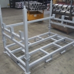 Suspended steel roll racks1