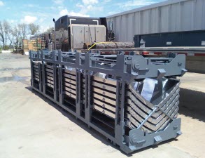 Folding Shipping Racks