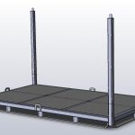 Flat Deck Steel Pallet